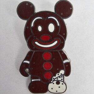 DISNEY Pin Trading ~ Vinylmation ~ LTD. Release ~ Mickey Gingerbread Man ~ 2009